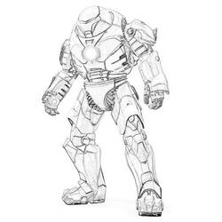 Disegno da colorare: Iron Man (Supereroi e Supercattivi) #80531 - Pagine da Colorare Stampabili Gratuite