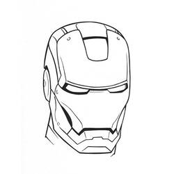 Disegno da colorare: Iron Man (Supereroi e Supercattivi) #80540 - Pagine da Colorare Stampabili Gratuite