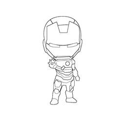 Disegno da colorare: Iron Man (Supereroi e Supercattivi) #80541 - Pagine da Colorare Stampabili Gratuite
