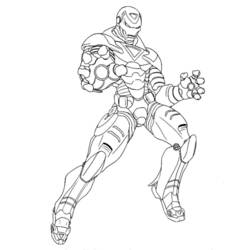 Disegno da colorare: Iron Man (Supereroi e Supercattivi) #80591 - Pagine da Colorare Stampabili Gratuite