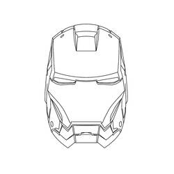 Disegno da colorare: Iron Man (Supereroi e Supercattivi) #80720 - Pagine da Colorare Stampabili Gratuite