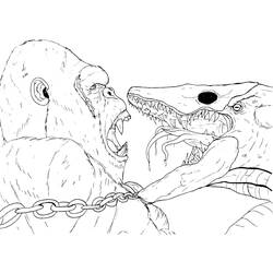 Disegno da colorare: King Kong (Supereroi e Supercattivi) #203371 - Pagine da Colorare Stampabili Gratuite