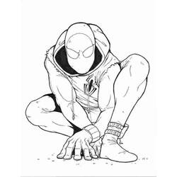 Disegni da colorare: Miles Morales - Pagine da Colorare Stampabili Gratuite