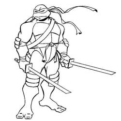 Disegni da colorare: Ninja Turtles - Pagine da Colorare Stampabili Gratuite