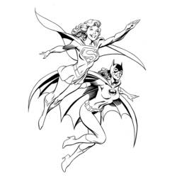 Disegno da colorare: Supergirl (Supereroi e Supercattivi) #83927 - Pagine da Colorare Stampabili Gratuite