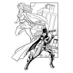 Disegno da colorare: Supergirl (Supereroi e Supercattivi) #83939 - Pagine da Colorare Stampabili Gratuite
