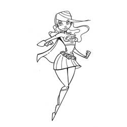 Disegno da colorare: Supergirl (Supereroi e Supercattivi) #83942 - Pagine da Colorare Stampabili Gratuite