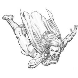Disegno da colorare: Supergirl (Supereroi e Supercattivi) #83948 - Pagine da Colorare Stampabili Gratuite