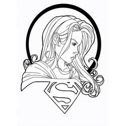Disegno da colorare: Supergirl (Supereroi e Supercattivi) #83956 - Pagine da Colorare Stampabili Gratuite