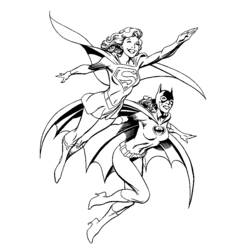Disegno da colorare: Supergirl (Supereroi e Supercattivi) #83966 - Pagine da Colorare Stampabili Gratuite