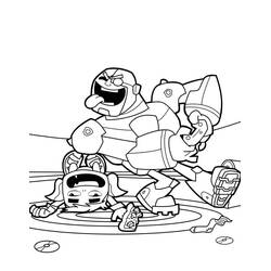 Disegni da colorare: Teen Titans Go! - Pagine da Colorare Stampabili Gratuite