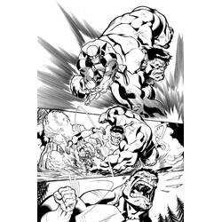 Disegno da colorare: Wolverine (Supereroi e Supercattivi) #74916 - Pagine da Colorare Stampabili Gratuite