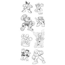 Disegno da colorare: Wolverine (Supereroi e Supercattivi) #74948 - Pagine da Colorare Stampabili Gratuite
