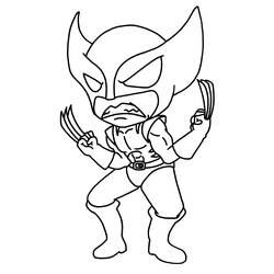 Disegno da colorare: X-Men (Supereroi e Supercattivi) #74378 - Pagine da Colorare Stampabili Gratuite