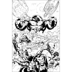 Disegno da colorare: X-Men (Supereroi e Supercattivi) #74396 - Pagine da Colorare Stampabili Gratuite