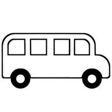 Disegni da colorare: Autobus - Pagine da Colorare Stampabili Gratuite
