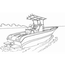 Disegno da colorare: Barca / Nave (Trasporti) #137608 - Pagine da Colorare Stampabili Gratuite