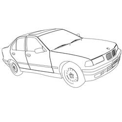 Disegni da colorare: BMW - Pagine da Colorare Stampabili Gratuite