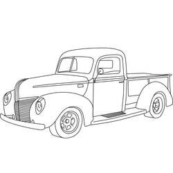 Disegni da colorare: Ford - Pagine da Colorare Stampabili Gratuite