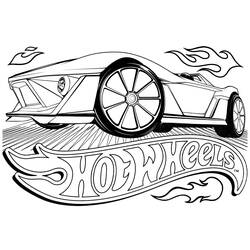 Disegni da colorare: Hot Wheels - Pagine da Colorare Stampabili Gratuite
