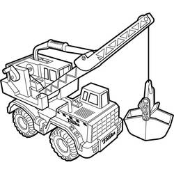 Disegno da colorare: Tonka (Trasporti) #144538 - Pagine da Colorare Stampabili Gratuite