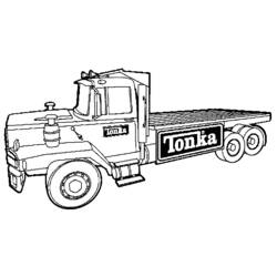 Disegno da colorare: Tonka (Trasporti) #144545 - Pagine da Colorare Stampabili Gratuite