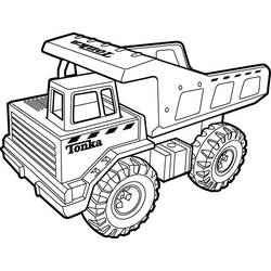 Disegno da colorare: Tonka (Trasporti) #144640 - Pagine da Colorare Stampabili Gratuite