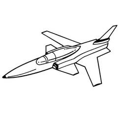 Disegno da colorare: aereo militare (Trasporto) #141034 - Pagine da Colorare Stampabili Gratuite