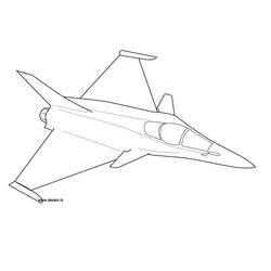 Disegno da colorare: aereo militare (Trasporto) #141035 - Pagine da Colorare Stampabili Gratuite