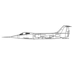 Disegno da colorare: aereo militare (Trasporto) #141040 - Pagine da Colorare Stampabili Gratuite