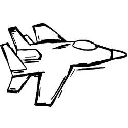 Disegno da colorare: aereo militare (Trasporto) #141068 - Pagine da Colorare Stampabili Gratuite