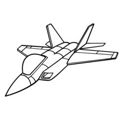 Disegno da colorare: aereo militare (Trasporto) #141079 - Pagine da Colorare Stampabili Gratuite