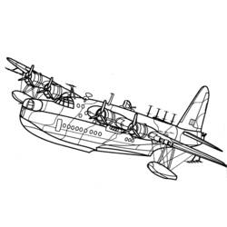 Disegno da colorare: aereo militare (Trasporto) #141140 - Pagine da Colorare Stampabili Gratuite