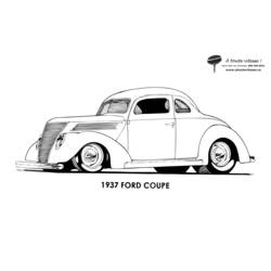 Disegno da colorare: Auto / Settore automobilistico (Trasporto) #146555 - Pagine da Colorare Stampabili Gratuite
