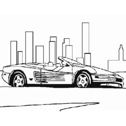 Disegno da colorare: Auto sportiva / messa a punto (Trasporto) #147048 - Pagine da Colorare Stampabili Gratuite