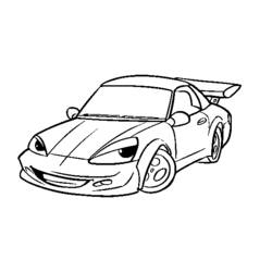 Disegno da colorare: Auto sportiva / messa a punto (Trasporto) #147051 - Pagine da Colorare Stampabili Gratuite