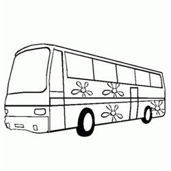 Disegno da colorare: Autobus / Pullman (Trasporto) #135282 - Pagine da Colorare Stampabili Gratuite
