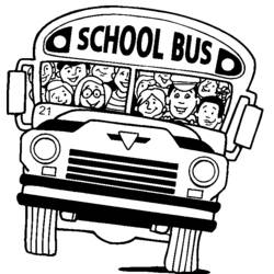 Disegno da colorare: Autobus / Pullman (Trasporto) #135284 - Pagine da Colorare Stampabili Gratuite