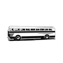 Disegno da colorare: Autobus / Pullman (Trasporto) #135318 - Pagine da Colorare Stampabili Gratuite