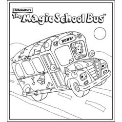Disegno da colorare: Autobus / Pullman (Trasporto) #135395 - Pagine da Colorare Stampabili Gratuite