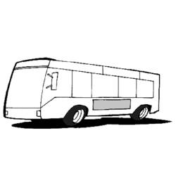 Disegno da colorare: Autobus / Pullman (Trasporto) #135438 - Pagine da Colorare Stampabili Gratuite