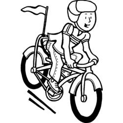 Disegno da colorare: Bicicletta / Bicicletta (Trasporto) #136942 - Pagine da Colorare Stampabili Gratuite