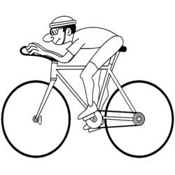 Disegno da colorare: Bicicletta / Bicicletta (Trasporto) #136948 - Pagine da Colorare Stampabili Gratuite
