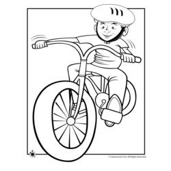 Disegno da colorare: Bicicletta / Bicicletta (Trasporto) #136958 - Pagine da Colorare Stampabili Gratuite