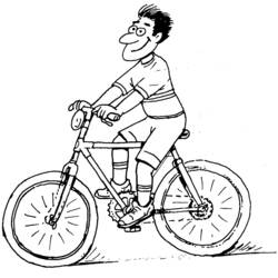 Disegno da colorare: Bicicletta / Bicicletta (Trasporto) #136975 - Pagine da Colorare Stampabili Gratuite