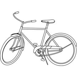 Disegno da colorare: Bicicletta / Bicicletta (Trasporto) #136976 - Pagine da Colorare Stampabili Gratuite