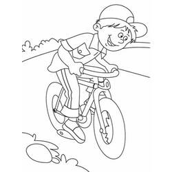 Disegno da colorare: Bicicletta / Bicicletta (Trasporto) #136977 - Pagine da Colorare Stampabili Gratuite