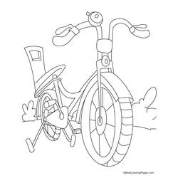 Disegno da colorare: Bicicletta / Bicicletta (Trasporto) #136983 - Pagine da Colorare Stampabili Gratuite