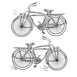 Disegno da colorare: Bicicletta / Bicicletta (Trasporto) #136991 - Pagine da Colorare Stampabili Gratuite