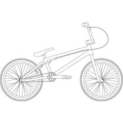 Disegno da colorare: Bicicletta / Bicicletta (Trasporto) #136992 - Pagine da Colorare Stampabili Gratuite